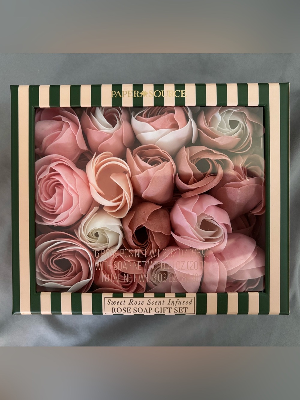 Rose soap gift set